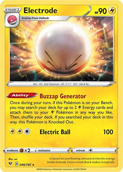 Electrode 046/185 · Holofoil (Vivid Voltage)