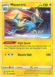 Manectric 052/185 · Normal (Vivid Voltage)
