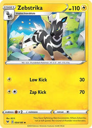 Zebstrika 054/185 · Normal (Vivid Voltage)