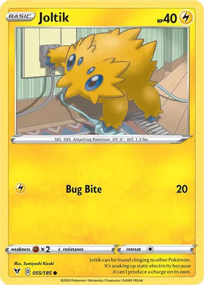 Joltik 055/185 · Normal (Vivid Voltage)