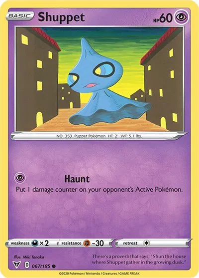 Shuppet 067/185 · Normal (Vivid Voltage)