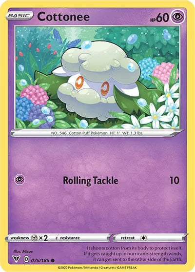 Cottonee 075/185 · Normal (Vivid Voltage)