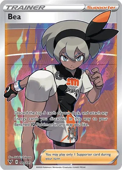 Bea (Full Art) 180/185 (Vivid Voltage)