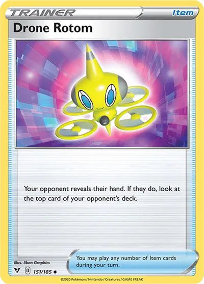 Drone Rotom 151/185 · Normal (Vivid Voltage)