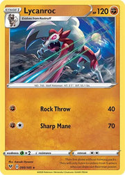 Lycanroc 095/185 · Reverse Holofoil (Vivid Voltage)