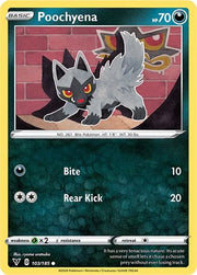 Poochyena 103/185 · Normal (Vivid Voltage)