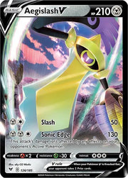 Aegislash V 126/185 · Holofoil (Vivid Voltage)
