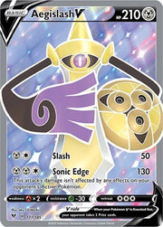 Aegislash V (Full Art) 177/185 (Vivid Voltage)