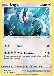 Lugia 132/185 · Reverse Holofoil (Vivid Voltage)