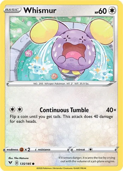 Whismur 135/185 · Normal (Vivid Voltage)