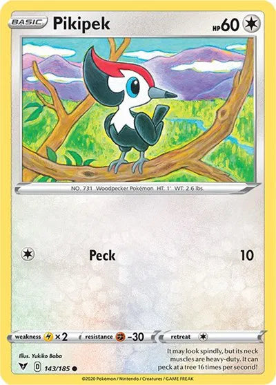 Pikipek 143/185 · Normal (Vivid Voltage)
