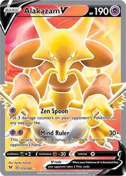 Alakazam V (Full Art) 172/185 (Vivid Voltage)