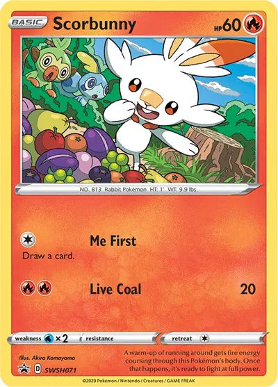 Scorbunny SWSH071 (Sword & Shield Promo) FRENCH