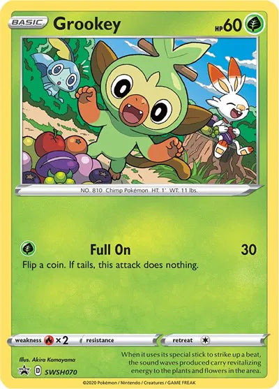 Grookey SWSH070 (Sword & Shield Promo) FRENCH