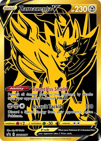 Zamazenta V SWSH077 (Sword & Shield Promo) — PSA 9