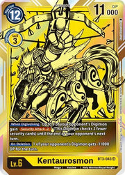 Kentaurosmon (Alternate Art) BT3-043 SR (Release Special Booster)