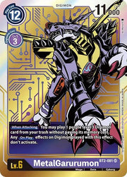 MetalGarurumon - BT2-081 (Alternate Art) BT2-081 SR (Release Special Booster)