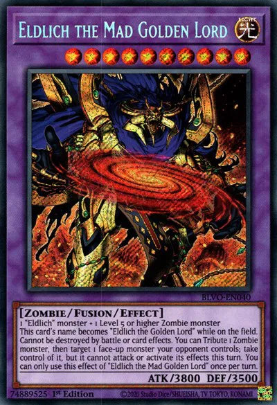 Eldlich the Mad Golden Lord BLVO-EN040 (Blazing Vortex)