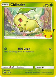 Chikorita 2/25 · Normal (McDonald's 25th Anniversary Promos)