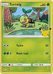 Turtwig 4/25 · Normal (McDonald's 25th Anniversary Promos)
