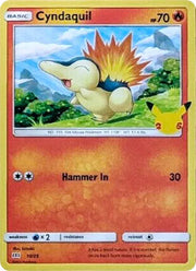 Cyndaquil 10/25 · Normal (McDonald's 25th Anniversary Promos)
