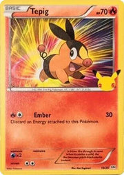 Tepig 13/25 · Normal (McDonald's 25th Anniversary Promos)