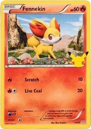 Fennekin [Holo] #14 Pokemon McDonalds 2021