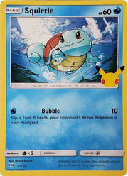 Squirtle 17/25 · Normal (McDonald's 25th Anniversary Promos)