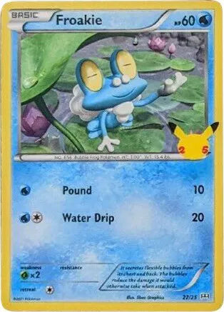 Froakie 22/25 · Holofoil (McDonald's 25th Anniversary Promos)