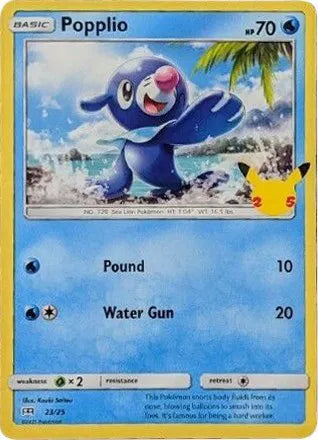 Popplio 23/25 · Normal (McDonald's 25th Anniversary Promos)