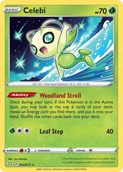 Celebi 003/072 · Reverse Holofoil (Shining Fates)