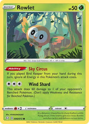 Rowlet 006/072 · Normal (Shining Fates)
