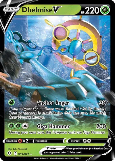 Dhelmise V 009/072 (Shining Fates)