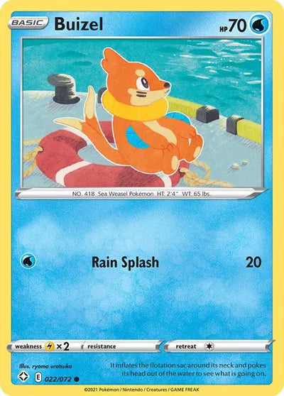 Buizel 022/072 · Normal (Shining Fates)