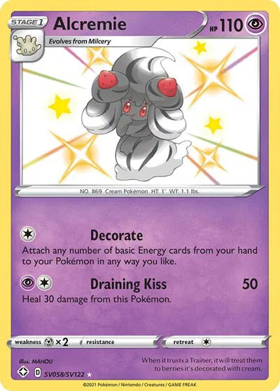 Alcremie SV058/SV122 (Shining Fates: Shiny Vault)
