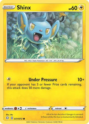 Shinx 031/072 · Normal (Shining Fates)