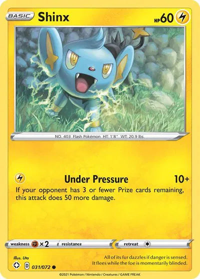 Shinx 031/072 · Normal (Shining Fates)