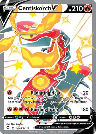 Centiskorch V (Shiny) - SV108/SV122