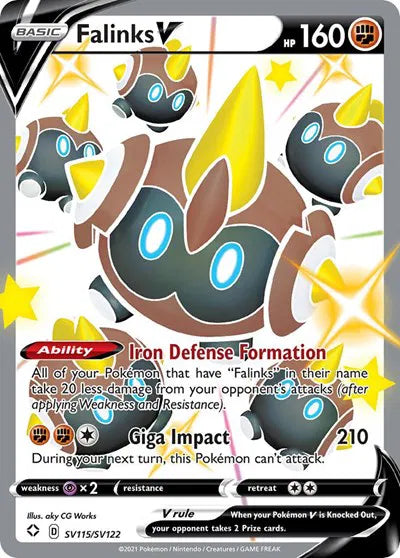 Falinks V SV115/SV122 (Shining Fates: Shiny Vault)