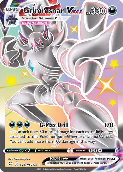 Grimmsnarl VMAX SV117/SV122 (Shining Fates: Shiny Vault)
