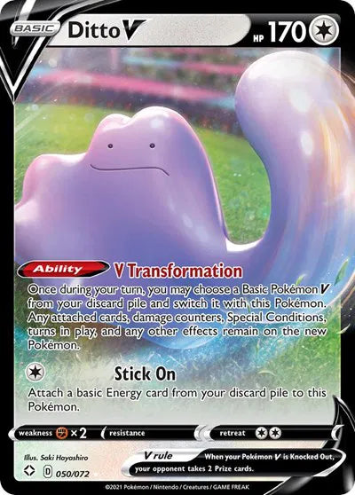 Ditto V 050/072 (Shining Fates)
