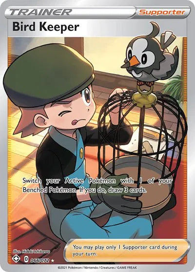 Bird Keeper (Full Art) 066/072 (Shining Fates)