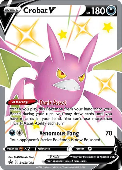 Crobat V SWSH098 (Sword & Shield Promo)