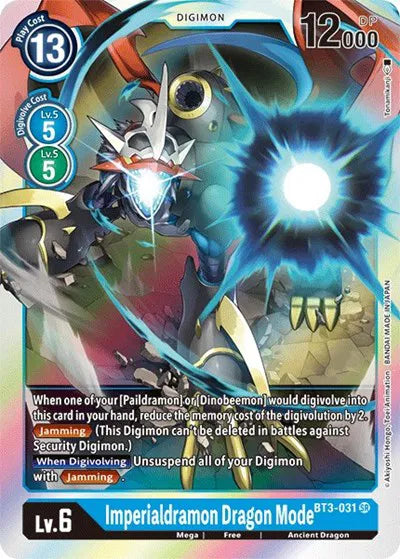 Imperialdramon Dragon Mode BT3-031 SR (Release Special Booster)