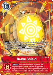 Brave Shield - BT1-095 (Dash Pack Ver. 1.5) (Release Special Booster)