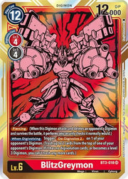 BlitzGreymon - BT3-018 (Dash Pack Ver. 1.5) (Release Special Booster)