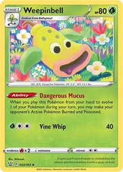 Weepinbell 002/163 · Normal (Battle Styles)