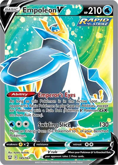 Empoleon V (Full Art) 145/163 (Battle Styles)