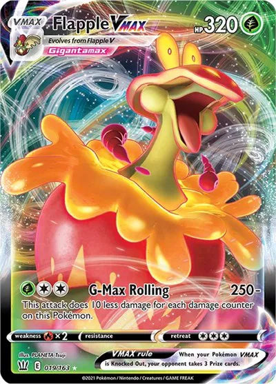 Flapple VMAX 019/163 (Battle Styles)