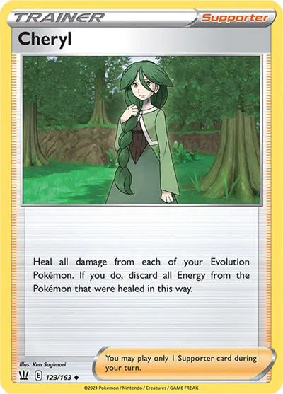 Cheryl 123/163 · Normal (Battle Styles)